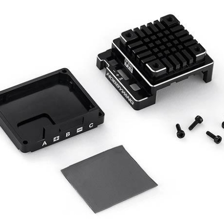 Estuche de aluminio de repuesto Hobbywing para X120A V3.1 negro