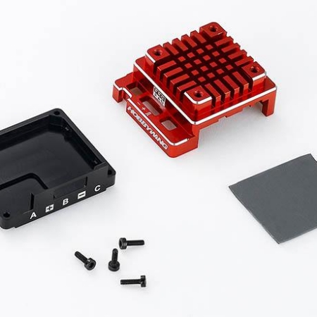 Estuche de aluminio de repuesto Hobbywing para X120A V3.1 rojo