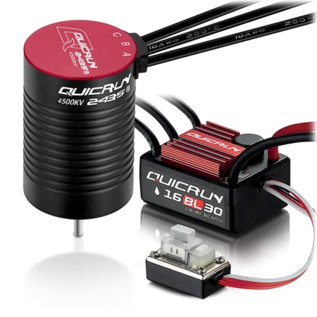 Hobbywing Combo WP16BL30 2435SL-4500kV-G3