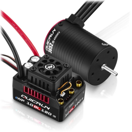 Combo Hobbywing WP10BL120G2 3652SL-4000kV-G2
