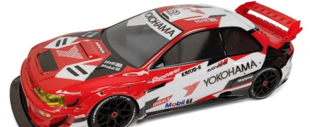 Bittydesign KANJO-S 1/7 cuerpo transparente para ARRMA Infraction/Limitless, precortado, 1,5 mm