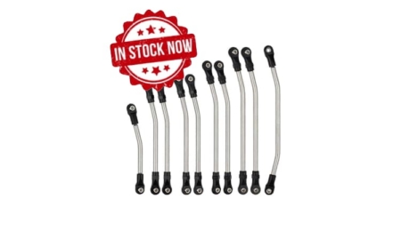 Juego de Links para Axial SCX10 II 313mm Acero inoxidable