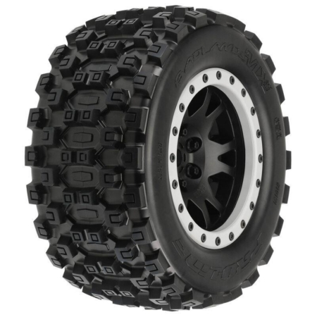 Badlands MX43 X-MAXX MTD Impulse Negro/Gris Delantero/Trasero (PRO1013113)