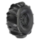 Neumáticos Dumont Paddle para arena y nieve montados en ruedas negras de 17 mm (2) para ARRMA Mojave delanteros o traseros (PRO1018910)