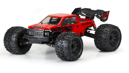 Chevrolet Silverado 2500 HD 2021, carrocería transparente para ARRMA Kraton 6S (PRO359200)