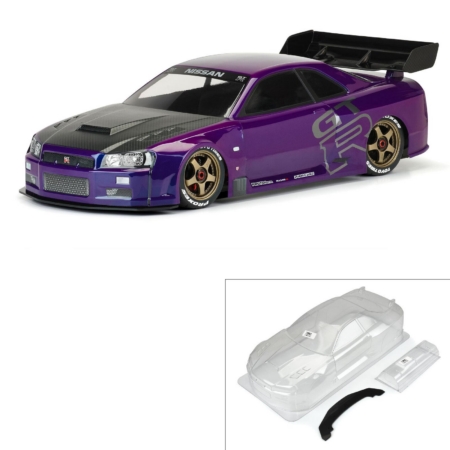 1/7 2002 Nissan Skyline GT-R R34 Clr Bdy: Infracción