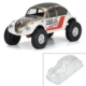 Volkswagen Beetle a escala 1/10, carrocería transparente, distancia entre ejes de 12,3", Crawlers