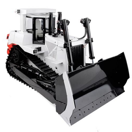Bulldozer hidráulico RC4WD DXR2 a escala 1/14, RTR (blanco) (VV-JD00072)