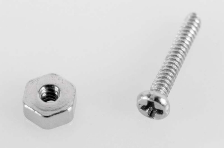 Tornillo y tuerca para máquina RC4WD de 1 mm x 6 mm (VVV-C0002)