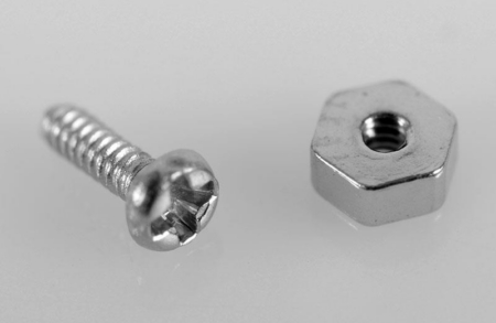 Tornillo y tuerca para máquina RC4WD de 1 mm x 3 mm (VVV-C0012)