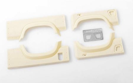 Paneles laterales de carrocería expandidos RC4WD para Gelande D90 a escala 1/18 (VVV-C0272)