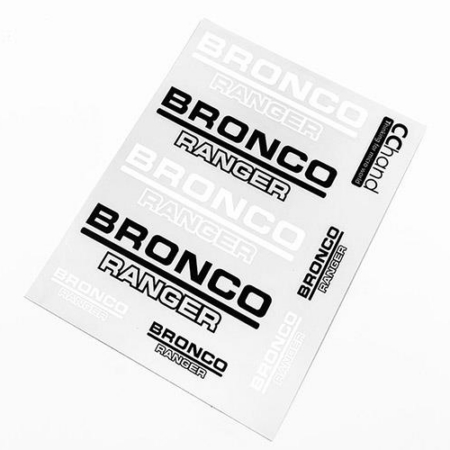 Calcomanías para carrocería RC4WD para Traxxas TRX-4 '79 Bronco Ranger XLT (Estilo A) (VVV-C0492)