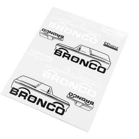 Calcomanías para carrocería RC4WD para Traxxas TRX-4 '79 Bronco Ranger XLT (Estilo B) (VVV-C0493)