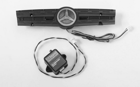 Luz ambiental RC4WD con logotipo de parrilla y unidad de efecto estroboscópico para camión volquete Mercedes-Benz Arocs 3348 6x4 (B) (VVV-C0534)