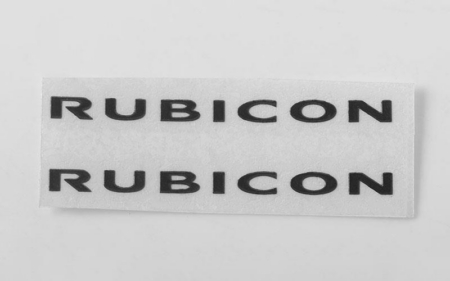 Logotipo del capó delantero RC4WD para Gelande II RTR a escala 1/18 con carrocería Black Rock (negro) (VVV-C0578)