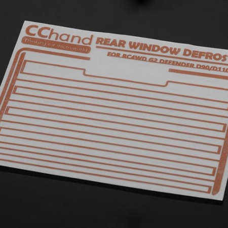 Calcomanía para el desempañador de la luneta trasera RC4WD para Gelande II (D90/D110) (VVV-C0618)