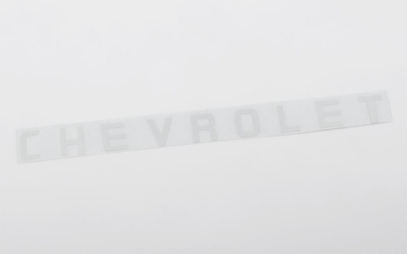 Logotipo metálico trasero RC4WD para Chevrolet Blazer Axial SCX10 II 1969 (blanco) (VVV-C0638)