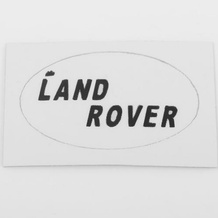 Calcomanía trasera con el logotipo RC4WD para la carrocería clásica del Range Rover a escala JS 1/10 (VVV-C0651)