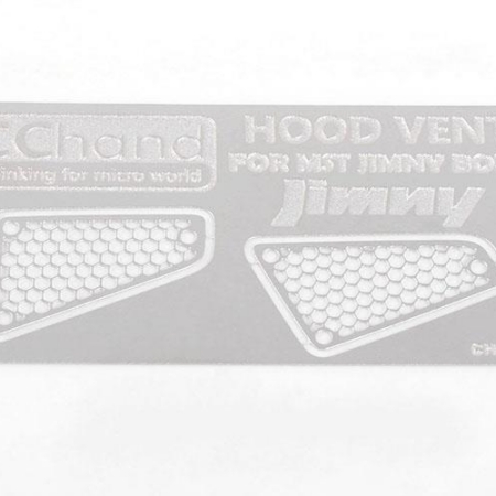 Ventilaciones laterales metálicas del capó RC4WD para MST 1/10 CMX con carrocería Jimny J3 (VVV-C0661)