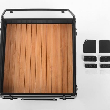 Caja trasera Kober RC4WD con guardabarros para carrocería TF2 Mojave (negra) (VVV-C0712)