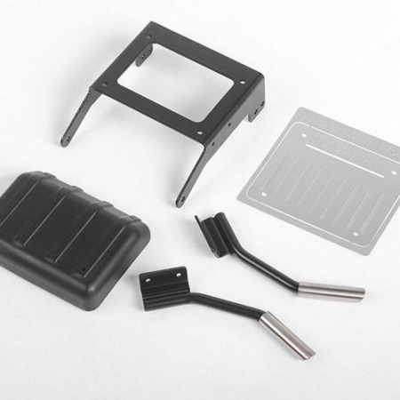 Tanque de combustible RC4WD con escape doble para Traxxas TRX-4 Chevy K5 Blazer (VVV-C0776)