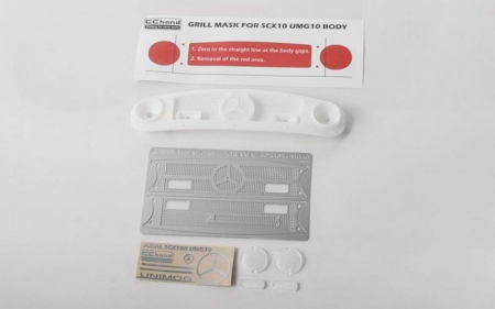 Rejilla delantera RC4WD para Axial 1/10 SCX10 II UMG10 4WD Rock Crawler (VVV-C0823)