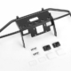 Parachoques delantero de acero Guardian RC4WD con cabrestante y luces IPF para Axial 1/10 SCX10 II UMG10 (negro) (VVV-C0926)
