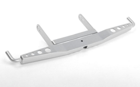 Parachoques trasero de acero Shirya RC4WD para carrocería Vanquish VS4-10 Origin (plateado) (VVV-C0959)