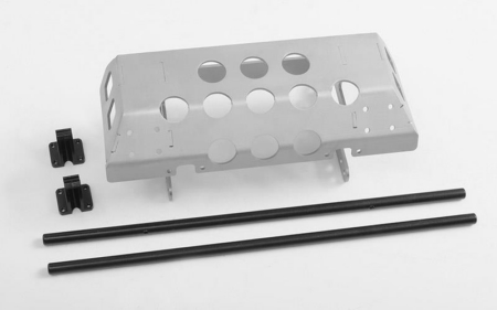 Parachoques de tubo de acero Tarka RC4WD con placa protectora para Traxxas Mercedes-Benz G 63 AMG 6x6 (VVV-C0984)