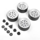Llantas RC4WD Burato 2.2 Beadlock con tapacubos (plateadas) (VVV-C1017)