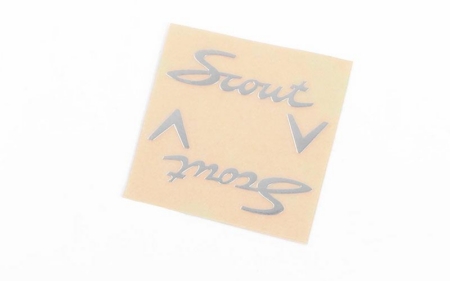 Emblemas laterales metálicos RC4WD para carrocería Vanquish VS4-10 Origin Halfcab (plateados) (VVV-C1032)