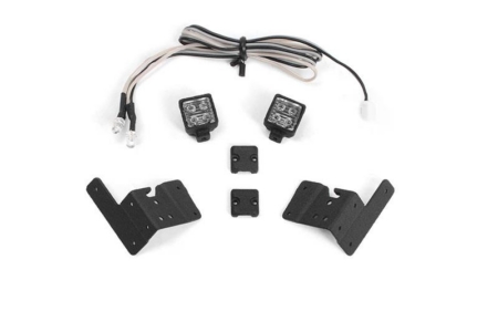 Luces de pilar RC4WD con kit de luces LED para Jeep Axial SCX10 III (Gladiator/Wrangler) a escala 1/10 (VVV-C1066)