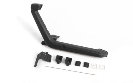Snorkel RC4WD con reflectores y antena para Jeep Axial SCX10 III (Gladiator/Wrangler) a escala 1/10 (VVV-C1073)