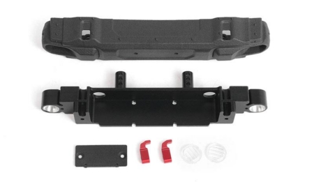 Parachoques delantero OEM RC4WD con soporte para matrícula para Jeep Axial SCX10 III (Gladiator/Wrangler) a escala 1/10 (VVV-C1099)