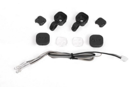 Juego de luces todoterreno RC4WD con kit de luces LED para Jeep Axial SCX10 III (Gladiator/Wrangler) a escala 1/10 (VVV-C1126)