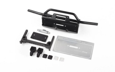 Parachoques delantero de tubo de acero RC4WD con reflectores para kit todoterreno MST 4WD con carrocería J4 Jimny (VVV-C1194)