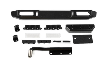 Parachoques trasero de acero RC4WD Guardian con escape para kit todoterreno MST 4WD con carrocería Jimny J4 (estilo A) (VVV-C1198)