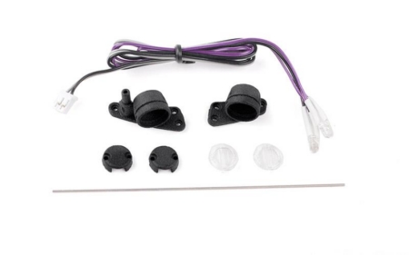 Luz delantera LED de pilar A y antena RC4WD para Traxxas TRX-4 Bronco 2021 (VVV-C1247)