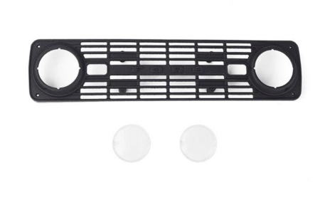 Parrilla delantera y lentes RC4WD para Axial SCX10 III, Ford Bronco (negro) (VVV-C1269)