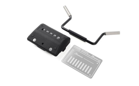 Tanque de combustible RC4WD con escape doble para Axial SCX10 III, Ford Bronco (VVV-C1289)