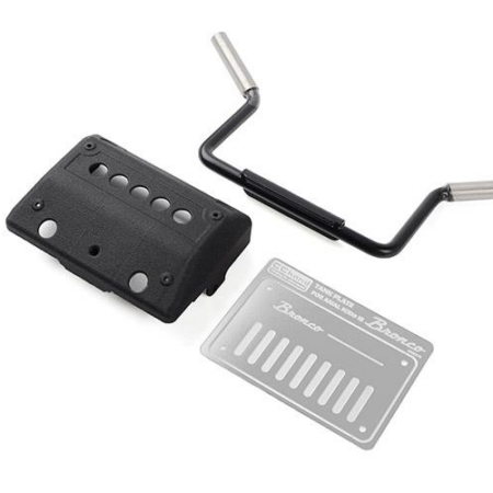 Tanque de combustible RC4WD con escape doble para Axial SCX10 III, Ford Bronco (VVV-C1289)