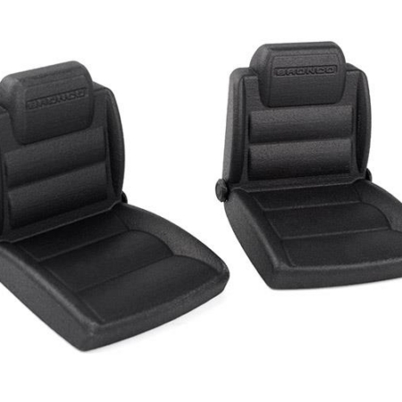 Asientos tipo butaca RC4WD para Axial SCX10 III (antiguo Ford Bronco) (negro) (VVV-C1291)