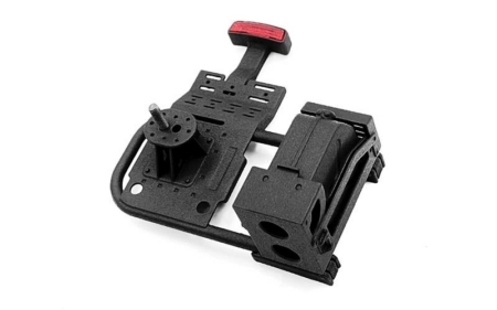 Soporte para llanta de repuesto RC4WD con luz de freno y tanque de combustible para Traxxas TRX-4 Ford Bronco 2021 (VVV-C1329)