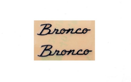 Calcomanías para carrocería RC4WD para Traxxas TRX-4 Ford Bronco 2021 (negras) (VVV-C1330)