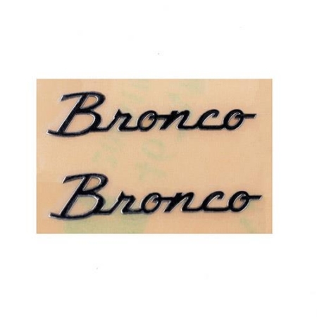 Calcomanías para carrocería RC4WD para Traxxas TRX-4 Ford Bronco 2021 (negras) (VVV-C1330)