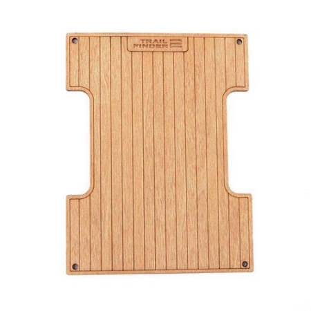 Suelo de madera para caja de control remoto para Trail Finder 2 a escala 1/24 (VVV-C1381)