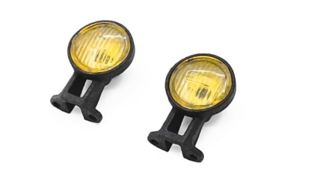 Faros delanteros RC4WD para camión RC4WD Trail Finder 2, kit LWB con carrocería Lexan para Toyota Land Cruiser FJ55 de 1980 (amarillo) (VVV-C1421)