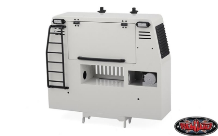 Gabinete de rack Headache RC4WD con caja de batería para Traxxas TRX-6 Ultimate RC Hauler (blanco) (VVV-C1443)