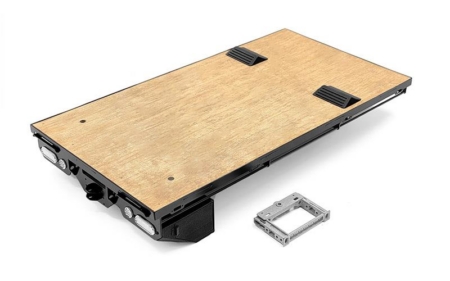 Caja trasera de madera RC4WD con cajas de herramientas para Traxxas TRX-6 Ultimate RC Hauler (VVV-C1445)