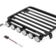 Portaequipajes y luces LED Spartan RC4WD para Enduro Bushido (transparentes) (VVV-C1457)
